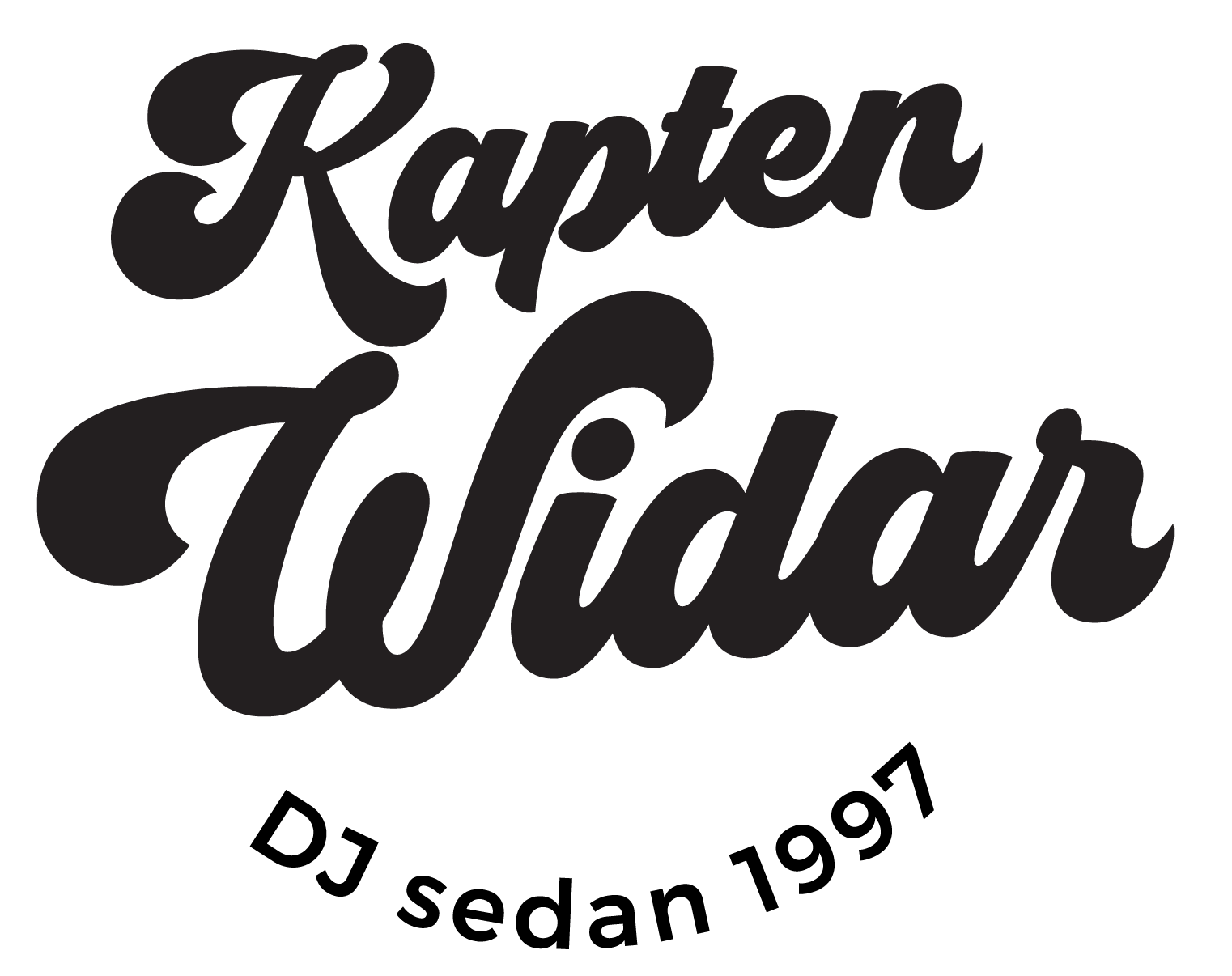 Boka DJ i Linköping Kapten Widar Logotype
